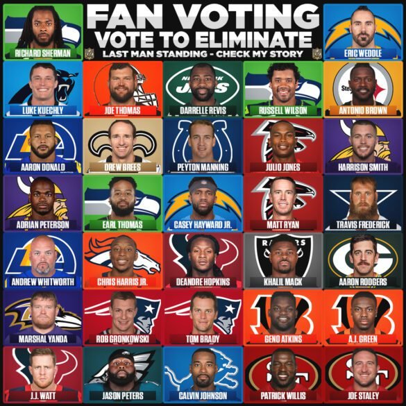 Vote To Eliminate – Last Man Standing Best NFL Players of the 2010s ...