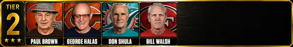 Best head coaches in NFL history Tier 2 graphic
