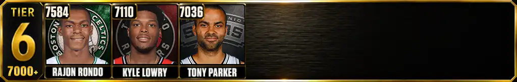 Most assists made in the NBA since 2000 Tier 6 graphic