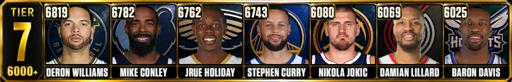 Most assists made in the NBA since 2000 Tier 7 graphic