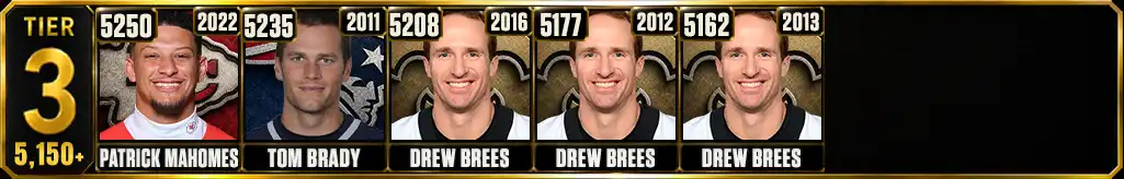 Most passing yards in a single season Tier 3 graphic