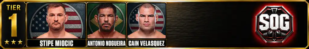 Tier 1 of the best UFC heavyweights ever