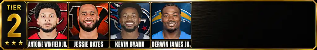 Best safeties in the NFL since 2020 Tier 2 graphic