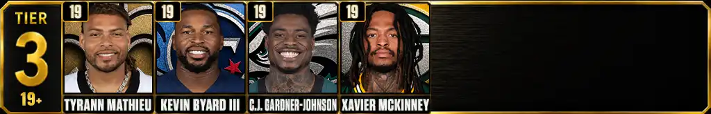 Most interceptions in the NFL since 2020 Tier 3 featuring Tyrann Mathieu, Kevin Byard III, C.J. Gardner-Johnson and Xavier McKinney
